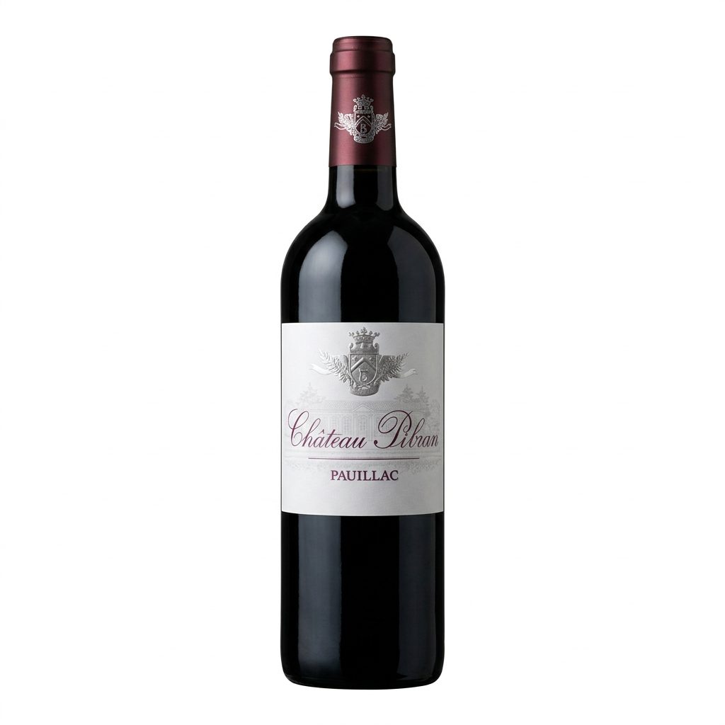Fles Château Pibran 2019, rode Pauillac