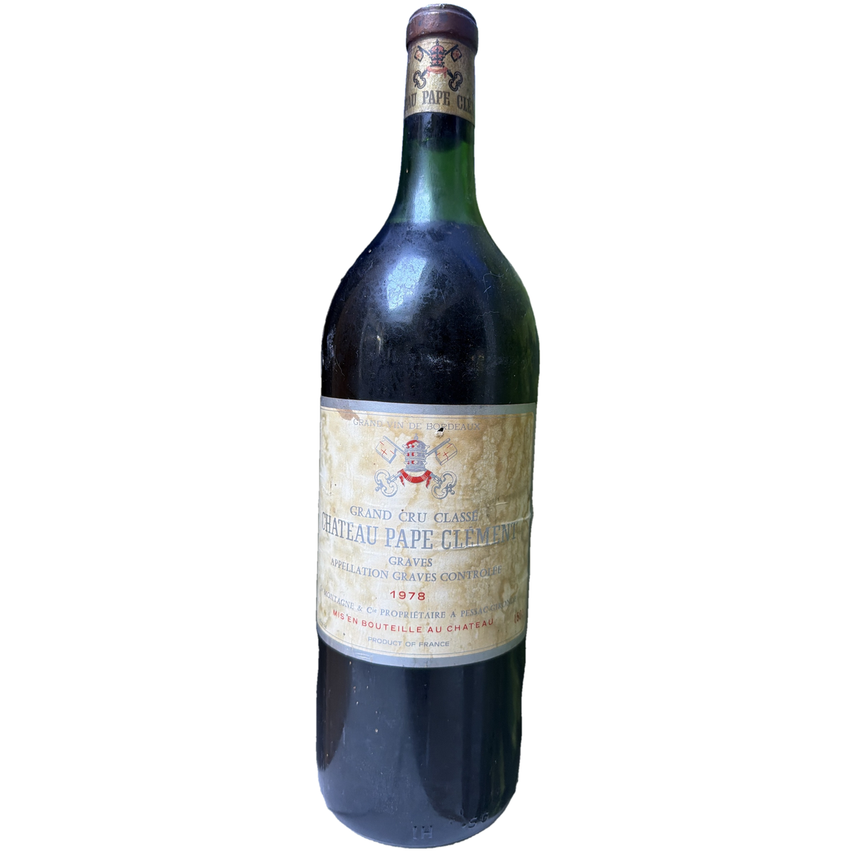 Château Pape Clément Grand Cru Classé de Graves 1978 magnum