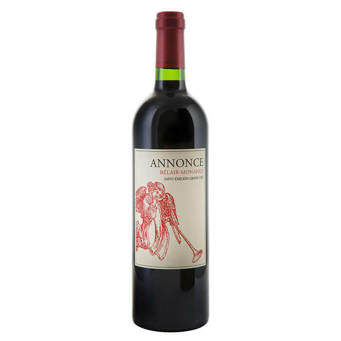 Fles Annonce de Bélair-Monange, rode Saint-Émilion