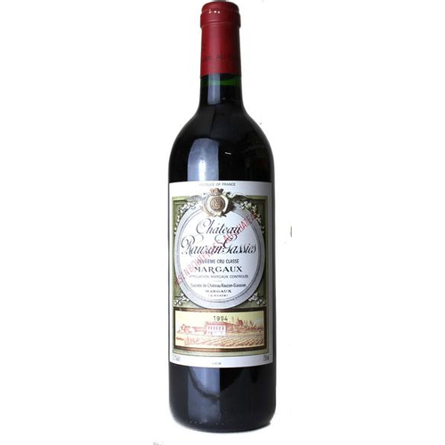 Fles Château Rauzan-Gassies 2021, rode Margaux