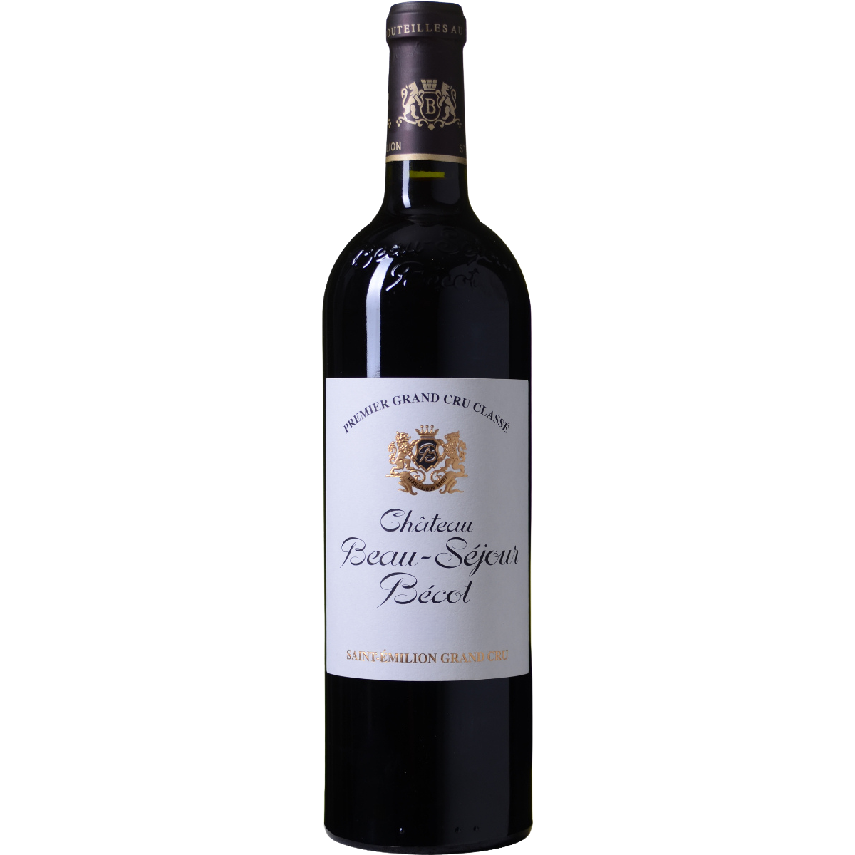 Fles Château Beau-Séjour Bécot 2017, rode Saint-Émilion