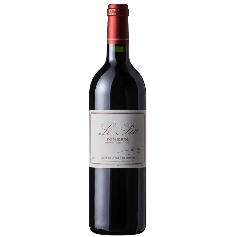 Fles Le Pin 2021, rode Pomerol