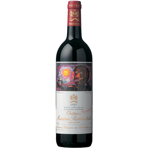 Chateau Mouton Rothschild 1998 赤ワイン Chateau Mouton-Rothschild Pauillac 1e Grand Cru Classé 1998