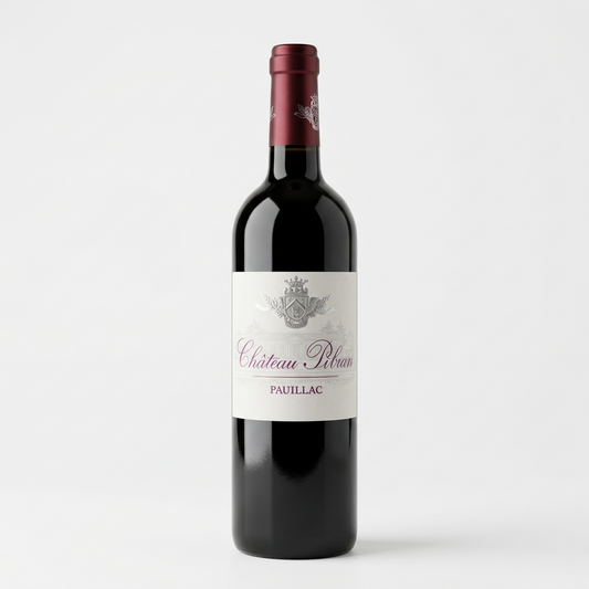 Fles Château Pibran 2021, rode Pauillac