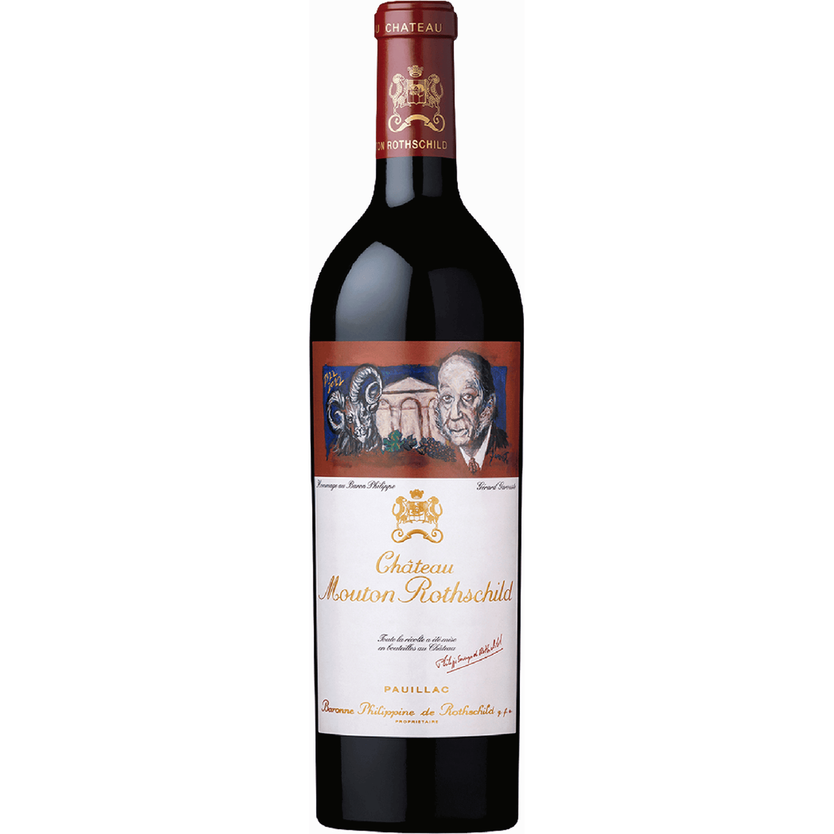 Fles Château Mouton Rothschild 2023, rode Pauillac