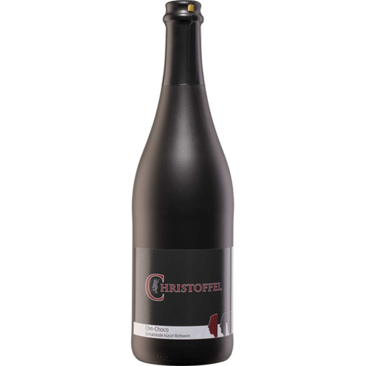 Fles Christoffel Chri-Choco, mousserende rode wijn Moezel
