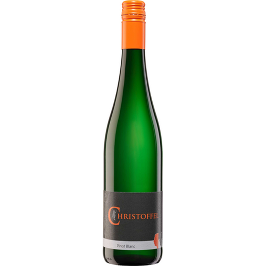 Fles Christoffel Pinot Blanc, witte wijn Moezel