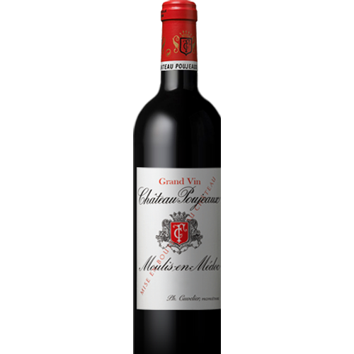 Fles Poujeaux 2020, rode Moulis-en-Médoc