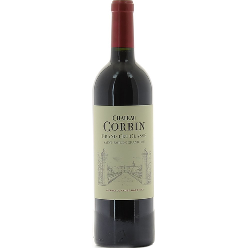 Fles Château Corbin 2021, rode Saint-Émilion