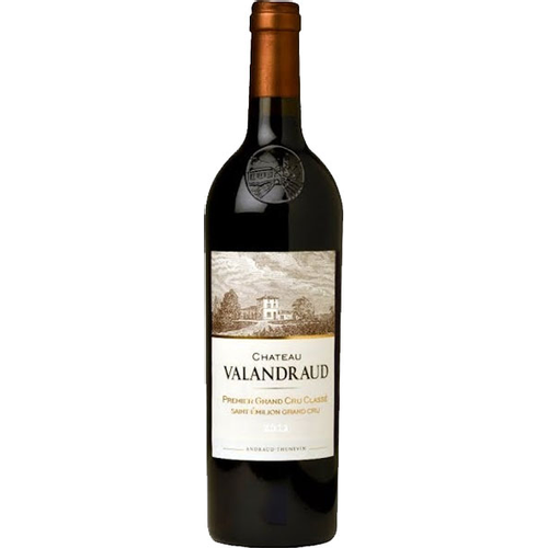 Fles Château Valandraud 2017, rode Saint-Émilion