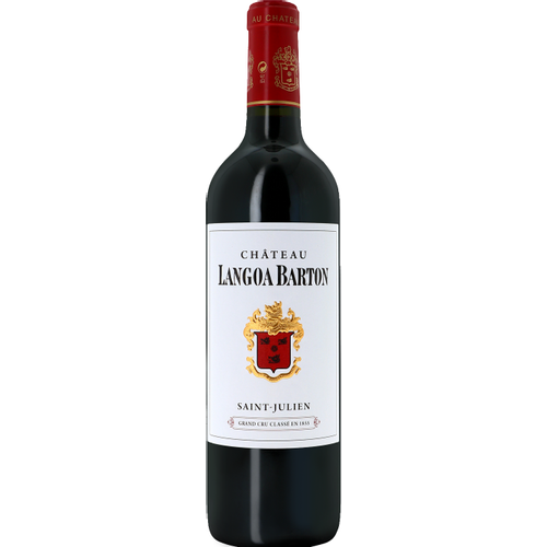 Fles Château Langoa Barton 2018, rode Saint-Julien