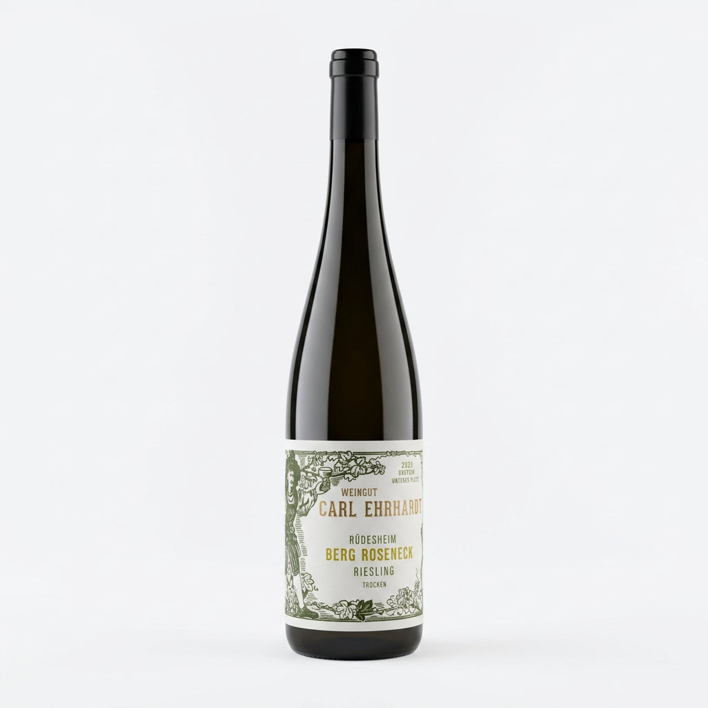 Carl Ehrhard Berg Roseneck Riesling Trocken 2023, droge witte wijn uit Rüdesheim, Rheingau
