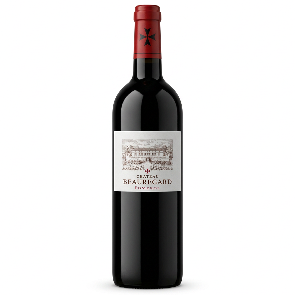 Fles Château Beauregard 2020, rode Pomerol