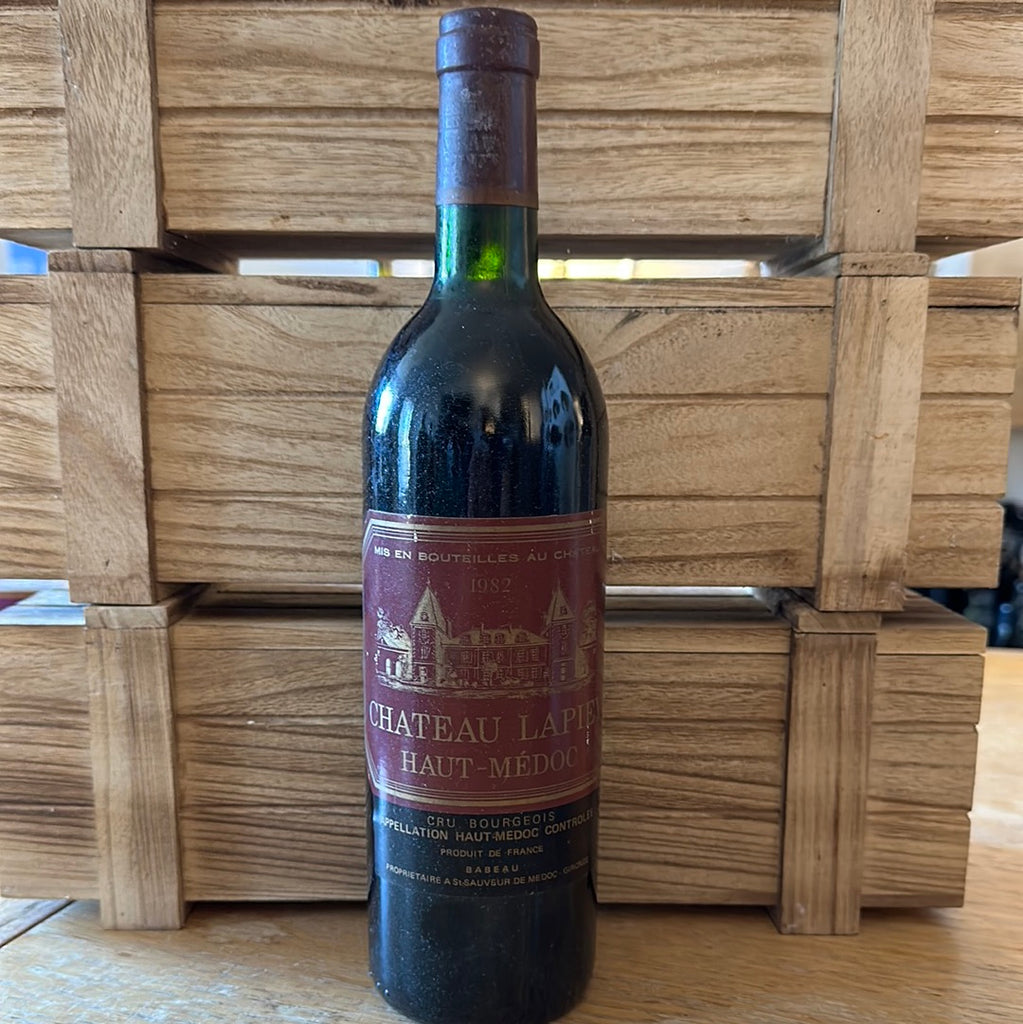 Chateau Lapiey Haut-Médoc Cru Bourgeois 1982