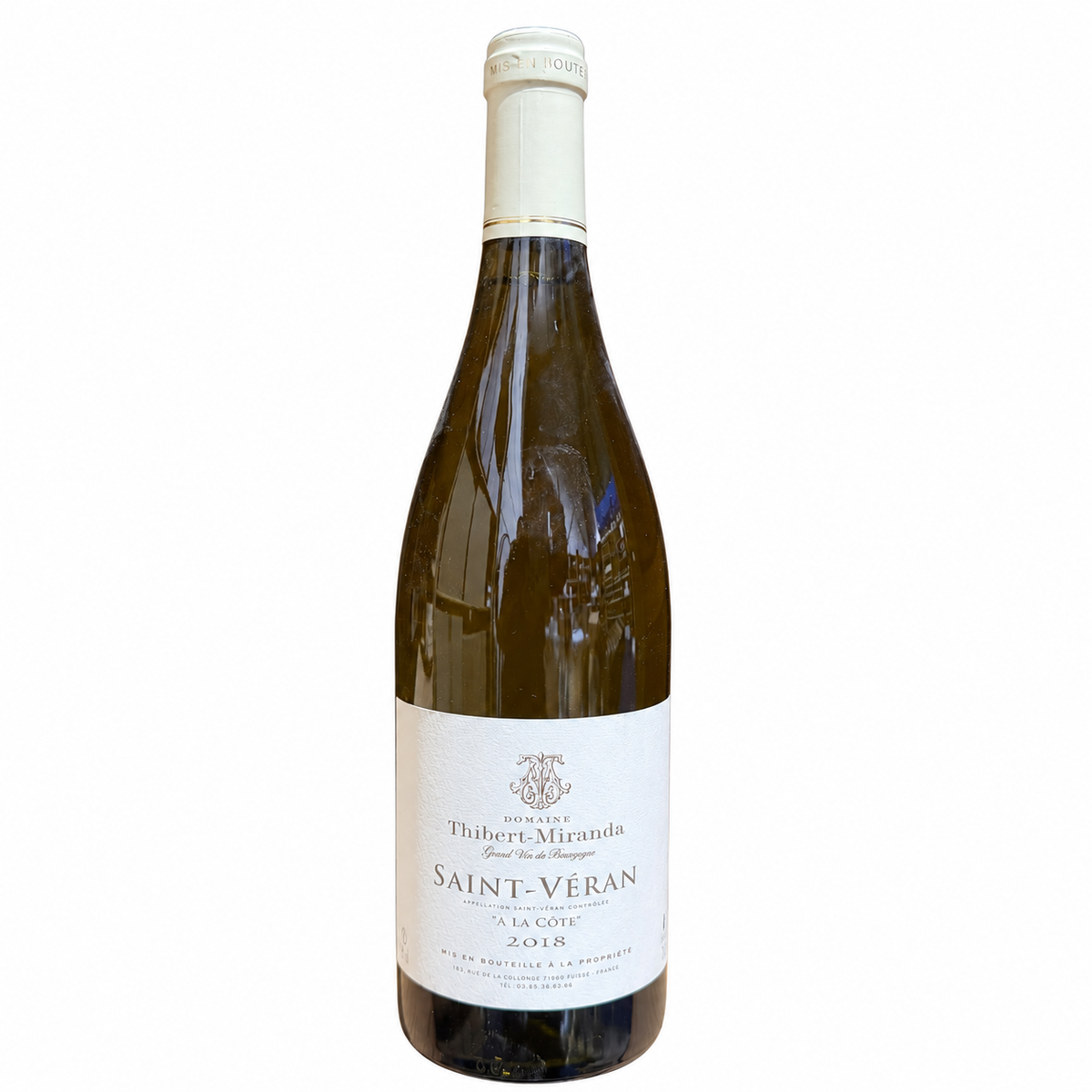 Domaine Thibert-Miranda Saint-Véran À la Côte 2018