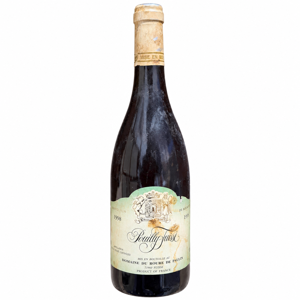 Domaine du Roure de Paulin Pouilly-Fuissé 1998