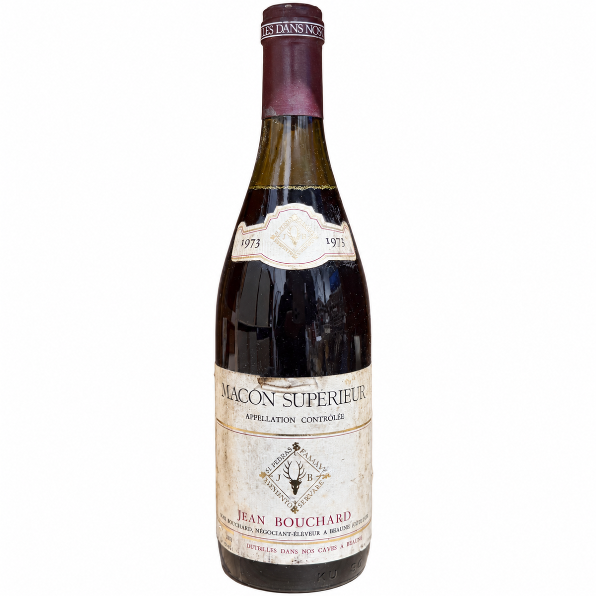 Jean Bouchard Mâcon Supérieur Rouge 1973