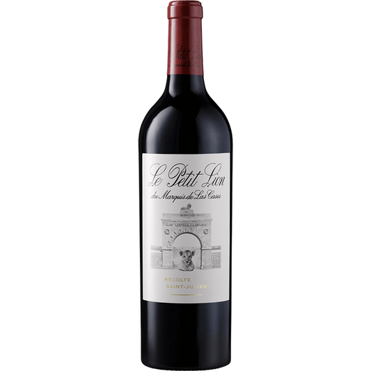 Fles Le Petit Lion du Marquis de Las Cases 2021, rode Saint-Julien